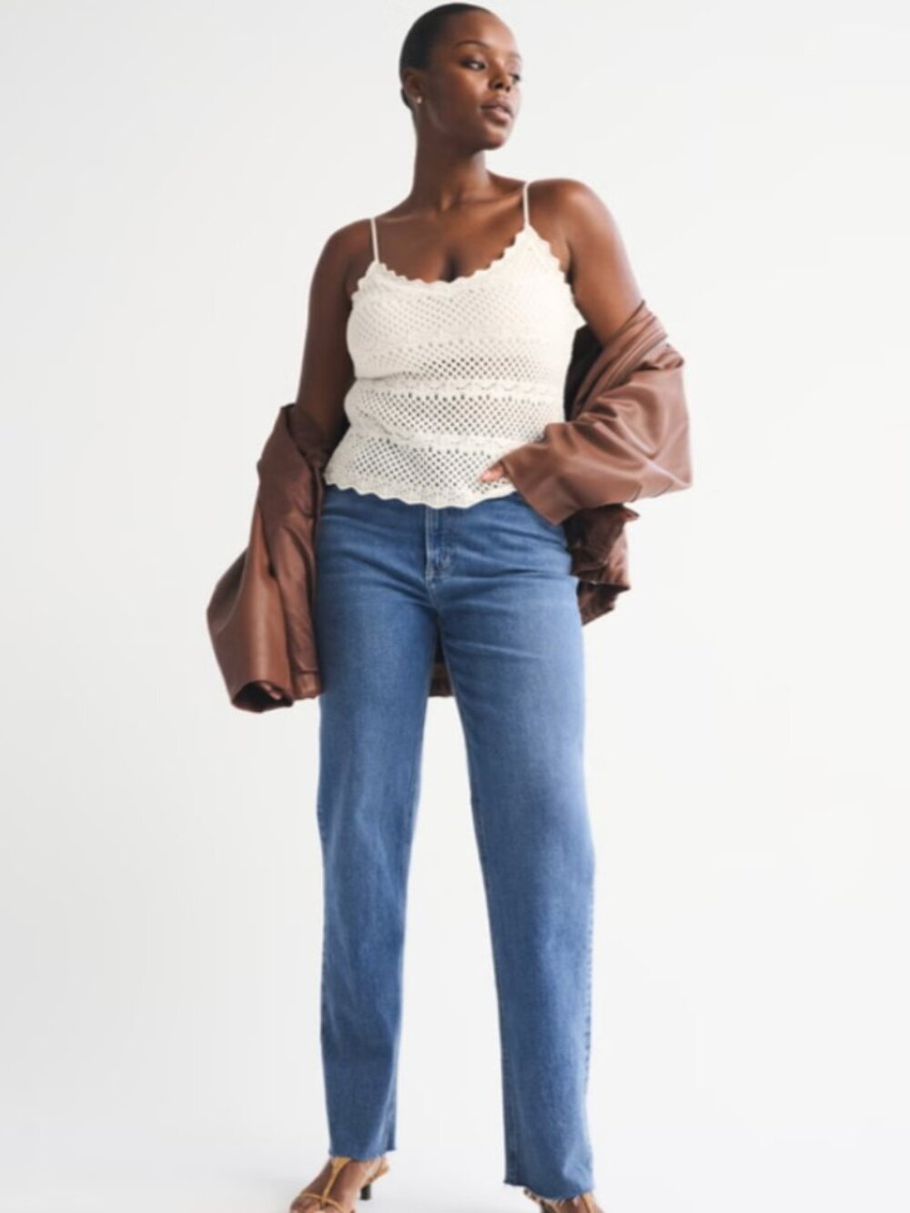 Abercrombie 90's Straight Ultra High Rise Jeans
